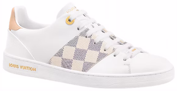 Lookbook (W) Sneakers Louis Vuitton Frontrow ''Bianco con Quadri Beige Grigio'' 1AAWEV