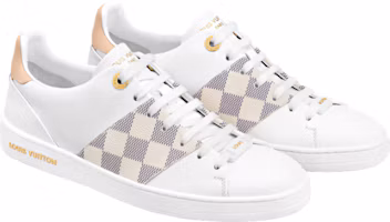 Shop (W) Sneakers Louis Vuitton Frontrow ''Bianco con Quadri Beige Grigio'' 1AAWEV