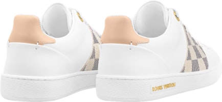 (W) Louis Vuitton Frontrow Sneakers 'Putih dengan Motif Kotak-Kotak Abu-Abu Beige' 1AAWEV Shop (W) Louis Vuitton Frontrow Sneakers 'Putih dengan Motif Kotak-Kotak Abu-Abu Beige' 1AAWEV