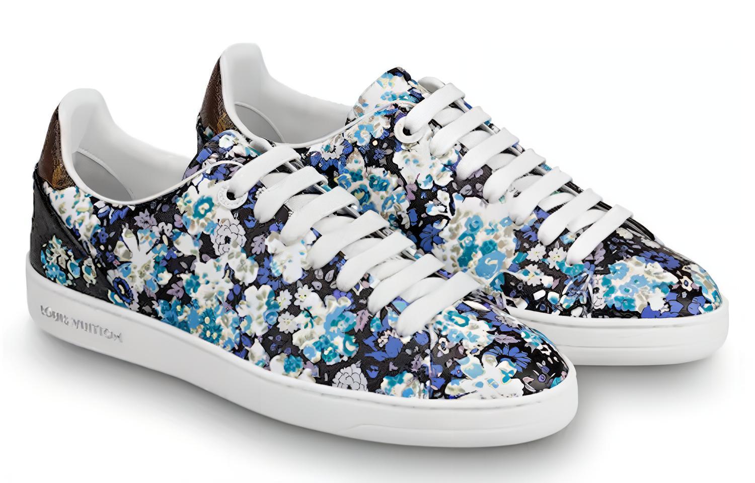 (W) LV Frontrow Sneakers Multicolor 'Blue Black' 圖 2