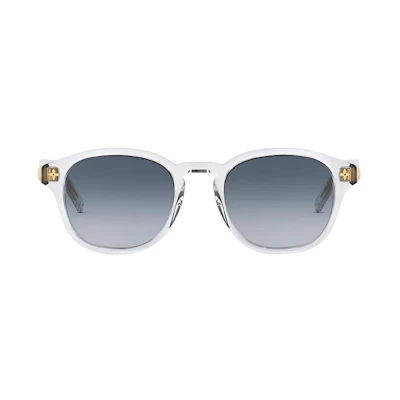 (Women) LOUIS VUITTON Full Frame Acetate Square Sunglasses Gold for Women. Z3042E