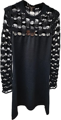 (W) 루이비통 FW20 블랙 솔리드 컷아웃 롱슬리브 드레스 여성용 FBKD44 Buy (W) 루이비통 FW20 블랙 솔리드 컷아웃 롱슬리브 드레스 여성용 FBKD44