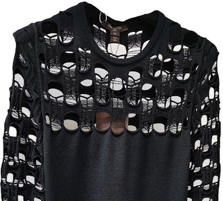 (W) 루이비통 FW20 블랙 솔리드 컷아웃 롱슬리브 드레스 여성용 FBKD44 Shop (W) 루이비통 FW20 블랙 솔리드 컷아웃 롱슬리브 드레스 여성용 FBKD44