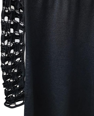 (W) 루이비통 FW20 블랙 솔리드 컷아웃 롱슬리브 드레스 여성용 FBKD44 Purchase (W) 루이비통 FW20 블랙 솔리드 컷아웃 롱슬리브 드레스 여성용 FBKD44