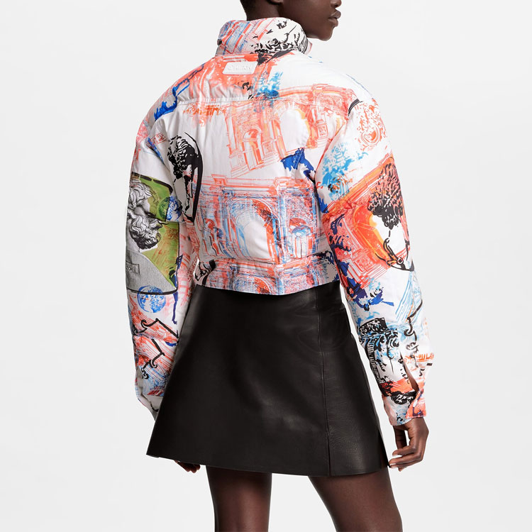 (Women) LOUIS VUITTON FW21 Travel Stamp Button Long Sleeve Jacket Multicolor 1A9AY9 圖 5