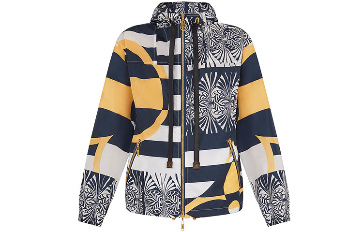 (Women) Louis Vuitton FW21 Zip-Up Hooded Jacket Navy Blue 1A7SLL 圖 2