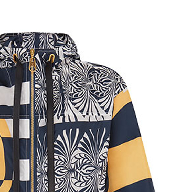 (Women) Louis Vuitton FW21 Zip-Up Hooded Jacket Navy Blue 1A7SLL 圖 4