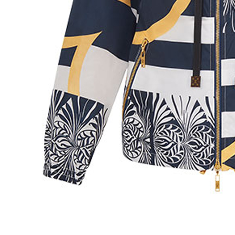 (Women) Louis Vuitton FW21 Zip-Up Hooded Jacket Navy Blue 1A7SLL 圖 5