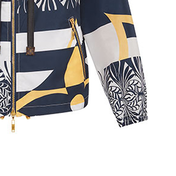 (Women) Louis Vuitton FW21 Zip-Up Hooded Jacket Navy Blue 1A7SLL 圖 6