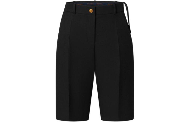 Order (W) 路易威登 FW22 黑色休閒寬鬆短褲 1AAAX0
