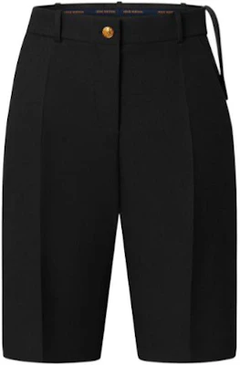 (W) 路易威登 FW22 黑色休閒寬鬆短褲 1AAAX0 Order (W) 路易威登 FW22 黑色休閒寬鬆短褲 1AAAX0