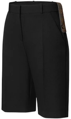 (W) 路易威登 FW22 黑色休閒寬鬆短褲 1AAAX0 Shop (W) 路易威登 FW22 黑色休閒寬鬆短褲 1AAAX0