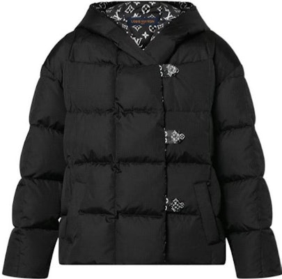 (Women) LOUIS VUITTON FW22 Black Waterproof Hooded Down Jacket. 1AA0UB Order (Women) LOUIS VUITTON FW22 Black Waterproof Hooded Down Jacket. 1AA0UB