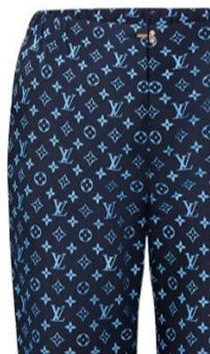 (W) 路易威登 FW22 海軍藍Logo針織運動褲 彈性腰設計 1AAABU Details for (W) 路易威登 FW22 海軍藍Logo針織運動褲 彈性腰設計 1AAABU