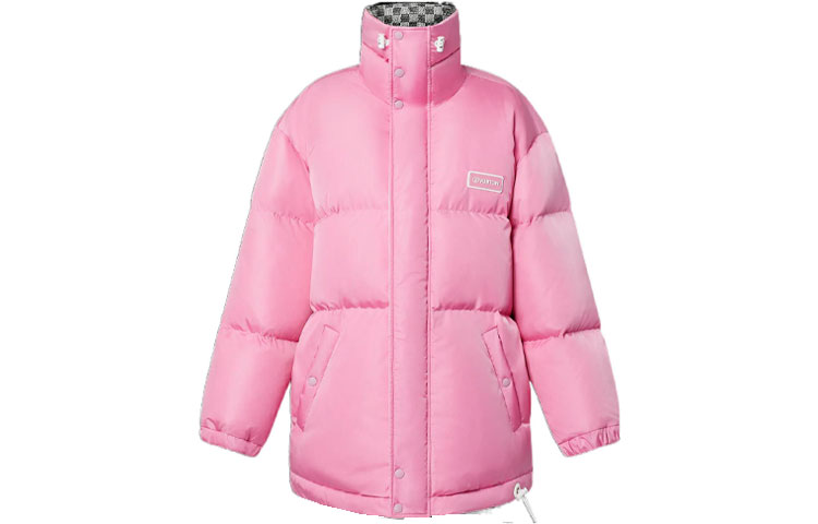 (Women) LOUIS VUITTON FW22  Pink Logo Puffer Down Jacket. 1AA93R