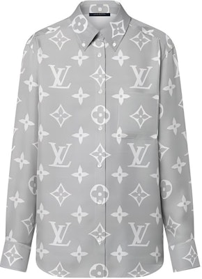 (W) LOUIS VUITTON FW22 Flight Mode Logo Cetakan Kelabu Baju Lengan Panjang Wanita. 1AAK7A Order (W) LOUIS VUITTON FW22 Flight Mode Logo Cetakan Kelabu Baju Lengan Panjang Wanita. 1AAK7A