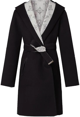 (W) ルイ・ヴィトン FW22 フライトモード リバーシブル Vネック ラップコート レディース 1AAK2U Buy (W) ルイ・ヴィトン FW22 フライトモード リバーシブル Vネック ラップコート レディース 1AAK2U