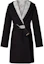 Buy (W) ルイ・ヴィトン FW22 フライトモード リバーシブル Vネック ラップコート レディース 1AAK2U