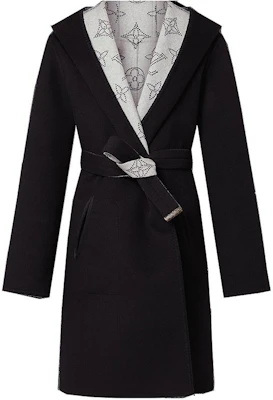 (W) ルイ・ヴィトン FW22 フライトモード リバーシブル Vネック ラップコート レディース 1AAK2U Order (W) ルイ・ヴィトン FW22 フライトモード リバーシブル Vネック ラップコート レディース 1AAK2U