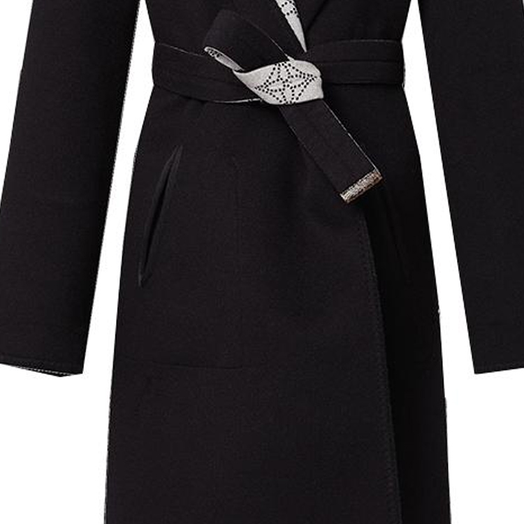 (Women) LOUIS VUITTON FW22 Flight Mode Reversible V-Neck Wrap Coat Women. 1AAK2U 圖 5
