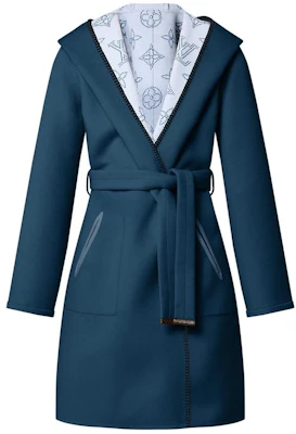 (W) ルイ・ヴィトン FW22 フライトモード リバーシブル Vネック ラップコート レディース 1AAK2U Cheap (W) ルイ・ヴィトン FW22 フライトモード リバーシブル Vネック ラップコート レディース 1AAK2U