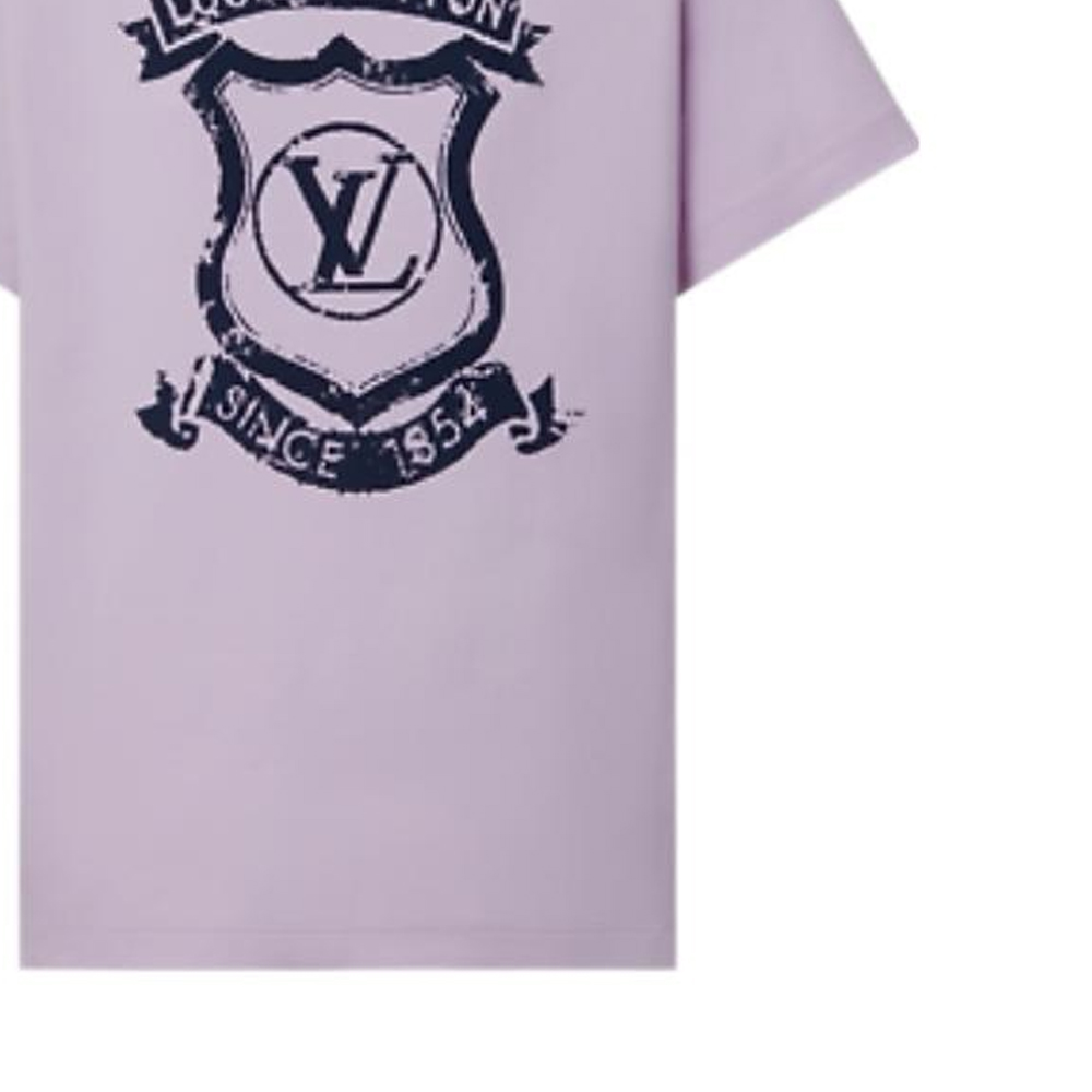 (Women) LOUIS VUITTON FW22 Logo Print Pink Short Sleeve  T-Shirt. 1AAAZL 圖 7