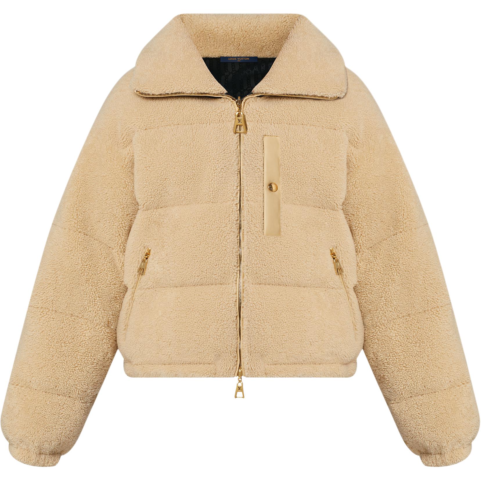 (Women) LOUIS VUITTON FW22 Monogram Down Jacket  Beige 1AA8GG