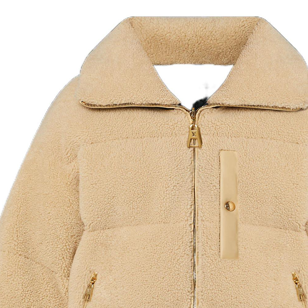 Lookbook (W) LOUIS VUITTON FW22 Jaket Monogram Down Beige 1AA8GG
