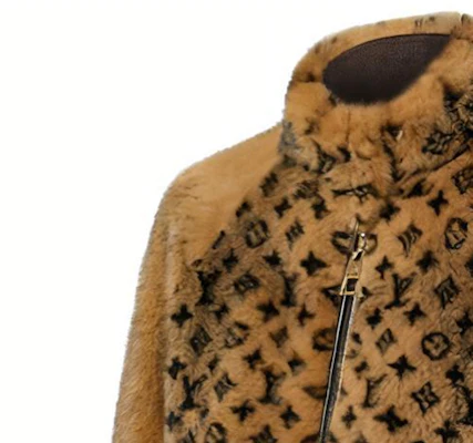 (W) Louis Vuitton FW22 Jaket Bomber Bulu Mink Pola Leher Tinggi Wanita Coklat 1AA8PG Shop (W) Louis Vuitton FW22 Jaket Bomber Bulu Mink Pola Leher Tinggi Wanita Coklat 1AA8PG