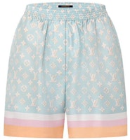 (Women) LOUIS VUITTON FW23 Logo Stripe Relaxed Shorts Blue. 1ABWAU (Women) LOUIS VUITTON FW23 Logo Stripe Relaxed Shorts Blue. 1ABWAU