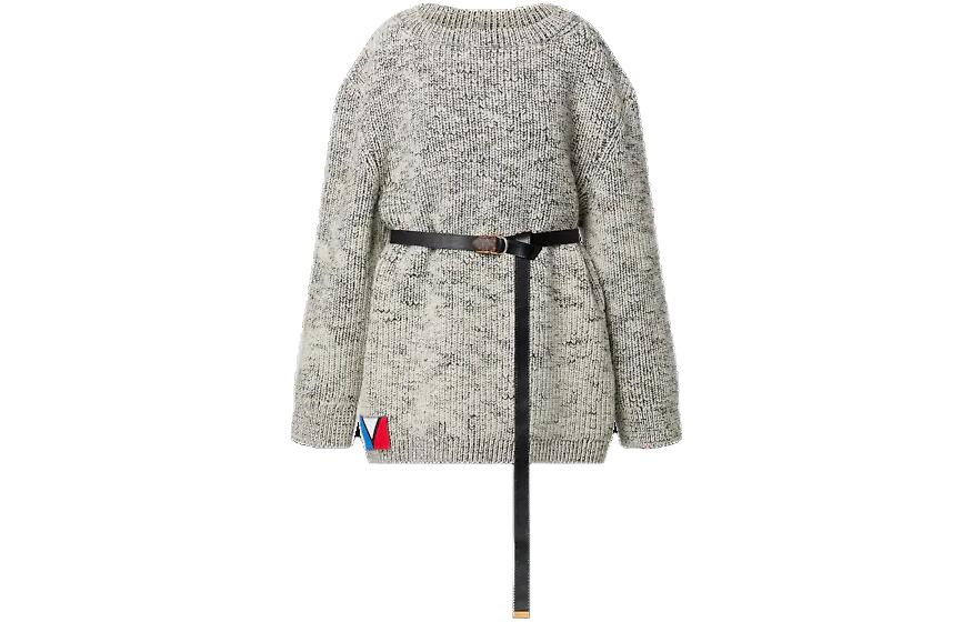 (Women) Louis Vuitton FW23  Ribbed Crewneck Pullover Sweater Multicolor 1AC319