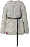 (Women) Louis Vuitton FW23 Ribbed Crewneck Pullover Sweater Multicolor 1AC319 (Women) Louis Vuitton FW23 Ribbed Crewneck Pullover Sweater Multicolor 1AC319