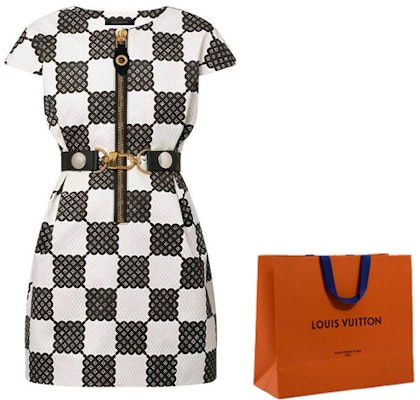 (W) 루이비통 FW23 올오버 프린트 집 반소매 드레스 여성 멀티컬러 1ABQWM Details for (W) 루이비통 FW23 올오버 프린트 집 반소매 드레스 여성 멀티컬러 1ABQWM