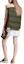 Purchase (W) Louis Vuitton FW23 Jaket Tanpa Lengan Kulit Khaki Patchwork 1ABR7Y