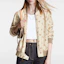 Lookbook (W) Louis Vuitton FW23 Jaket Bomber Kasual Lengan Panjang Logo Print Khaki 1AFGCT