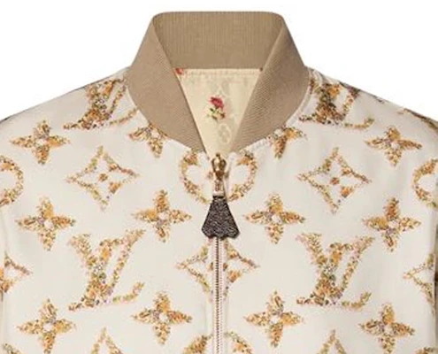 (W) Louis Vuitton FW23 Jaket Bomber Kasual Lengan Panjang Logo Print Khaki 1AFGCT Purchase (W) Louis Vuitton FW23 Jaket Bomber Kasual Lengan Panjang Logo Print Khaki 1AFGCT