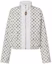 Buy (Women) LOUIS VUITTON FW23 Logo Print High-Neck Jacket White 1ABTCK