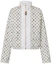 Order (Women) LOUIS VUITTON FW23 Logo Print High-Neck Jacket White 1ABTCK