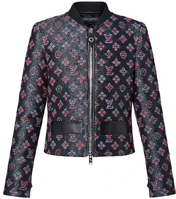 (W) 루이비통 FW23 로고 프린트 집업 재킷 블루 퍼플 1ABRZT Order (W) 루이비통 FW23 로고 프린트 집업 재킷 블루 퍼플 1ABRZT