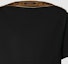 Shop (Women) Louis Vuitton FW23 Oversized Black Zip Crewneck Short Sleeve T-Shirt Women 1AFGQM