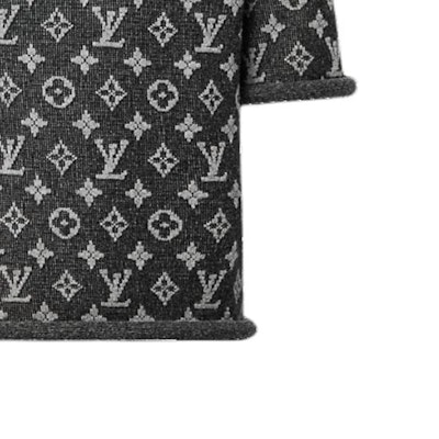 (Women) LOUIS VUITTON FW24 Jacquard Cuff Sweater Black. 1AGA49 Purchase (Women) LOUIS VUITTON FW24 Jacquard Cuff Sweater Black. 1AGA49