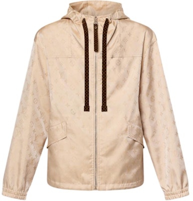 (Women) LOUIS VUITTON FW24 Logo Print Hoodie Parka in Light Beige. 1AFUGR Buy (Women) LOUIS VUITTON FW24 Logo Print Hoodie Parka in Light Beige. 1AFUGR