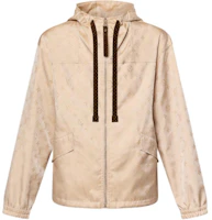 Order (W) 路易威登 FW24 淺米色Logo印花連帽外套. 1AFUGR