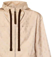 Purchase (W) 路易威登 FW24 淺米色Logo印花連帽外套. 1AFUGR