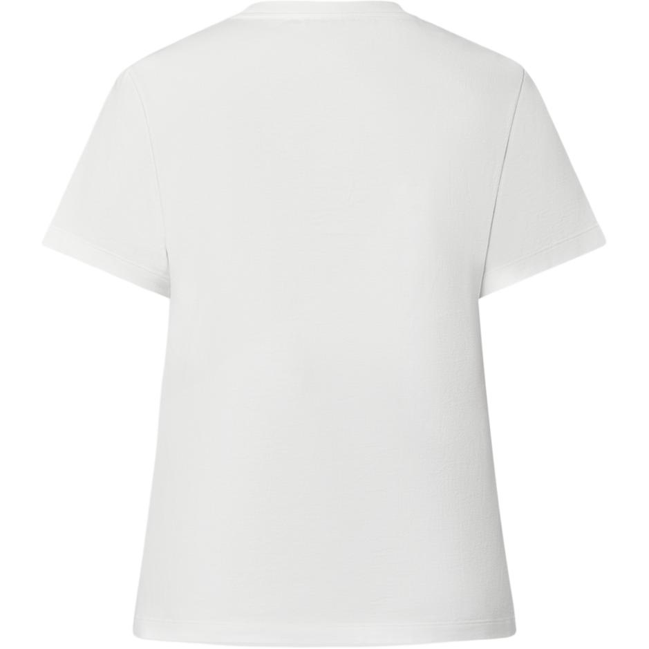 (Women) LOUIS VUITTON FW24  White Chain Detail Short Sleeve T-Shirt. 1AG336 圖 3