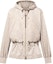 Order (Women) Louis Vuitton FW24 Beige Drawstring Hooded Long-Sleeve Jacket 1AGO46