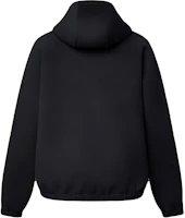 Lookbook (Women) LOUIS VUITTON FW24 Black Oversized Drawstring Hooded Jacket 1AG804