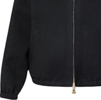 Sizing (Women) LOUIS VUITTON FW24 Black Reversible Drawstring Hoodie Jacket 1AG799