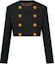Buy (Women) Louis Vuitton FW24 Double-Breasted Black Cropped Jacket 1AFTA6