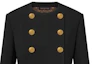 Details for (Women) Louis Vuitton FW24 Double-Breasted Black Cropped Jacket 1AFTA6